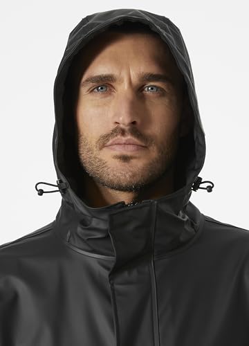 Helly Hansen Black Rigging Coat - Size L