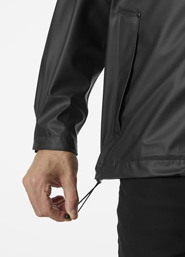Helly Hansen Black Rigging Coat - Size L