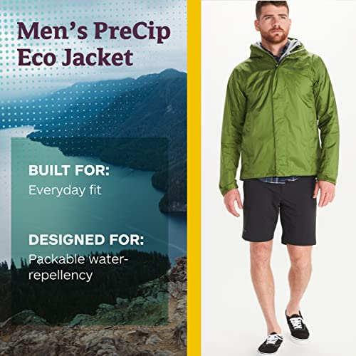 Marmot PreCip Eco Jacket: Waterproof, Lightweight Windbreaker