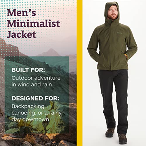 Marmot Men's Waterproof Rain Jacket for Running & Hiking
