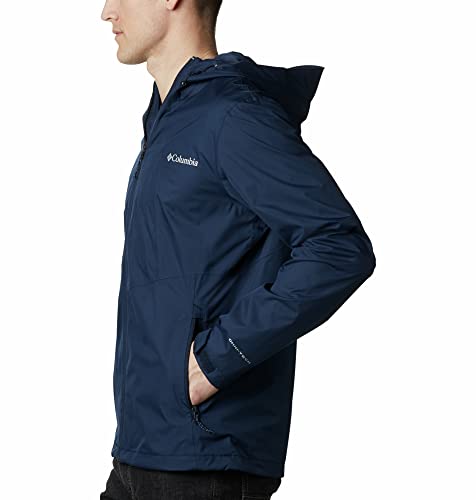 Columbia Men's Blue Rain Jacket