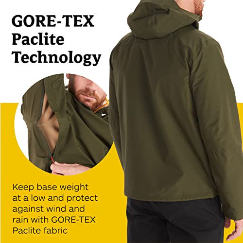 Marmot Men's Waterproof Rain Jacket for Running & Hiking