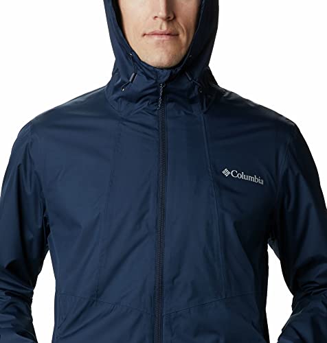 Columbia Men's Blue Rain Jacket
