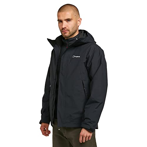Berghaus Men's Stormcloud Prime 3-in-1 Jacket, Black, S