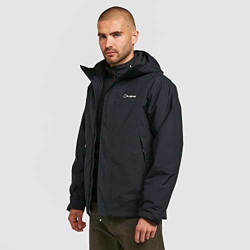 Berghaus Men's Stormcloud Prime 3-in-1 Jacket, Black, S