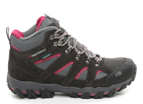 Karrimor Women's Bodmin Mid 5 Hiking Boots, Dark Grey