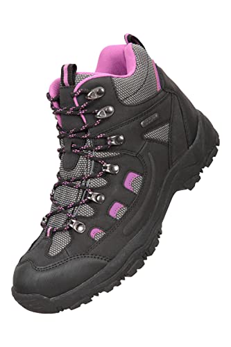 Black Waterproof Womens Hiking Boots 