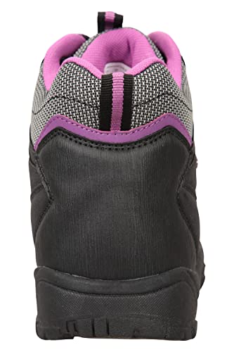 Black Waterproof Womens Hiking Boots 