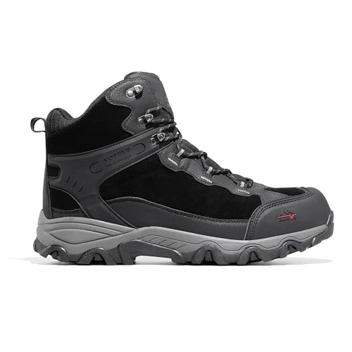NORTIV 8 Men's Waterproof Hiking Boots, Size 9 UK/10 US
