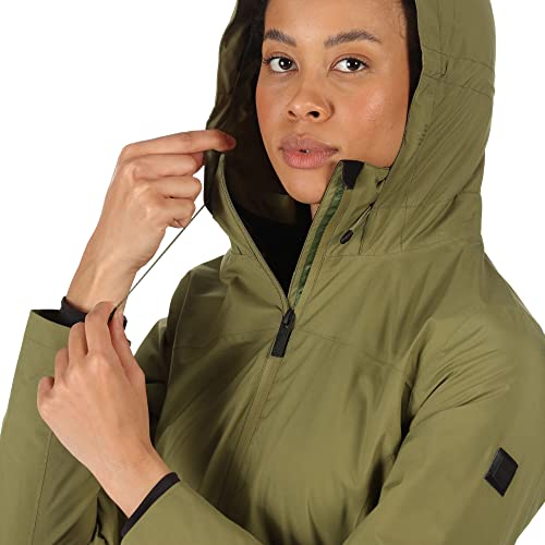 Regatta Women's Rulford Jackets Waterproof Insulated, Capulet, 12 UK