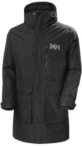 Helly Hansen Black Rigging Coat - Size L