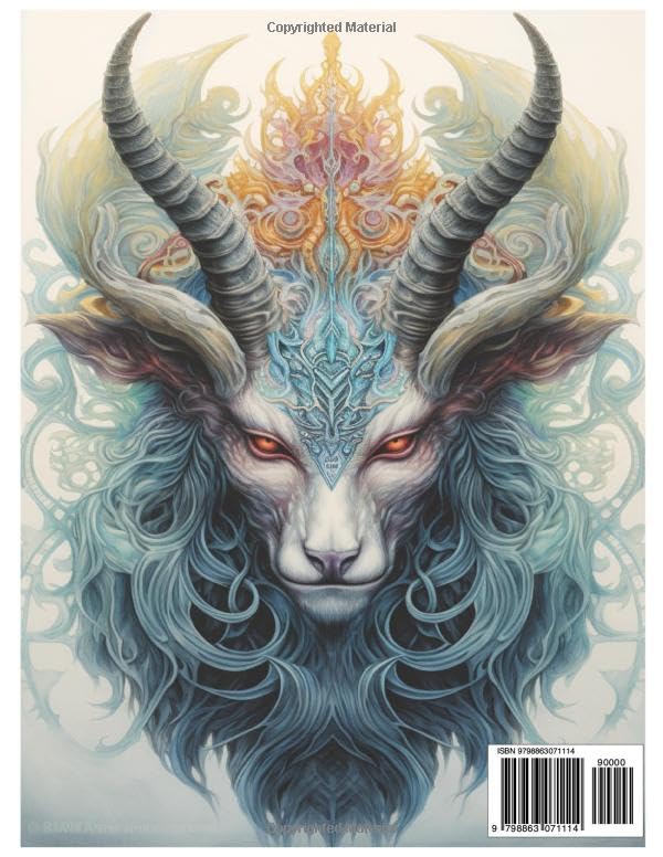 Mythical Creatures Coloring Book for Fantasy Lovers