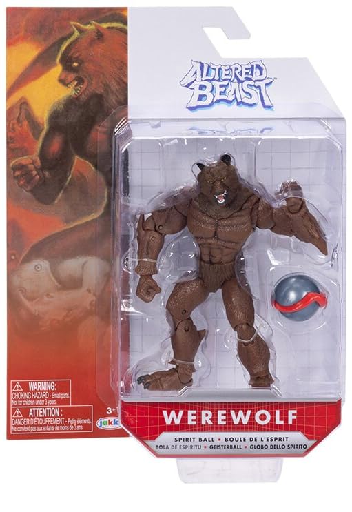 Altered Beast Werewolf Action Figure with Spirit Ball
