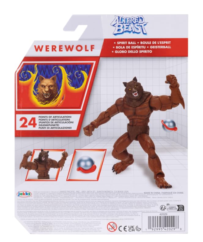 Altered Beast Werewolf Action Figure with Spirit Ball