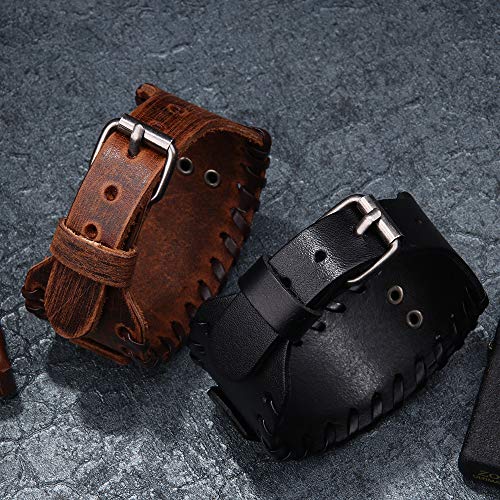 Fenrir Wolf Viking Bracelet - Nordic Talisman
