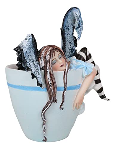 Enchanting Fairy Teacup Latte Figurine Decor