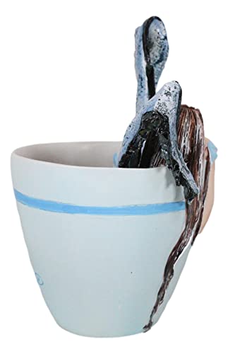 Enchanting Fairy Teacup Latte Figurine Decor