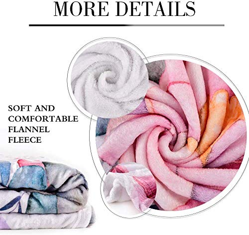 Dragon & Castle Print Soft Mythical Throw Blanket