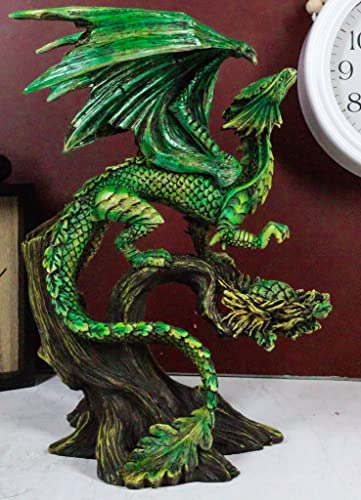 Gaia Tree Ent with Baby Wyrmling Statue