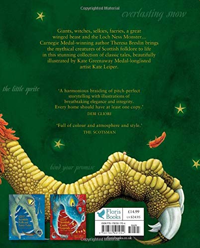 Scottish Mythical Creatures Illustrated Treasury Book
