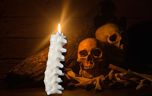 Kobi & Knight Sandalwood Vertebra Candle - Gothic Decor