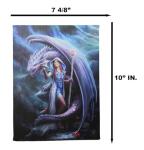 Dragon Mage Sorceress Canvas Art by Anne Stokes