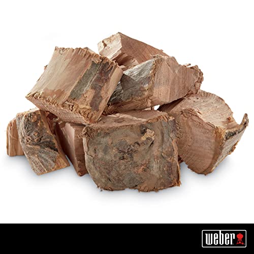 Weber 17139 Apple Wood Chunks, 350 cu. in. (0.006 Cubic Meter), m³