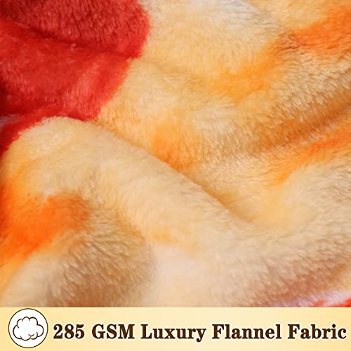 mermaker Pepperoni Pizzas Blanket 2.0 Double Sided 71 inch for Adult and Kids, Pizzas Blanket Adult Size, Realistic Food Blanket, 285 GSM Soft Pizzas Blanket, Funny Gifts for Teenage Boys and Girls