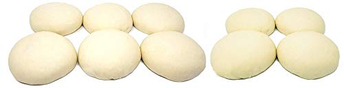 Fresh Made New York City Pizza Dough. 1 and a Quarter Pound Each - 10 Pack - All Natural Ingredients