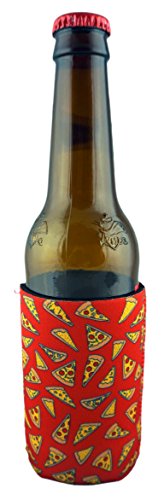 Funny Guy Mugs Pizza Collapsible Neoprene Can Coolie - Drink Cooler