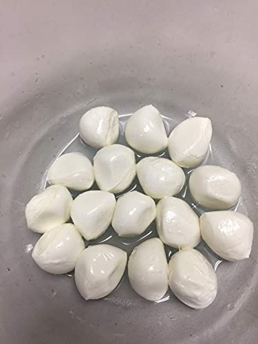 10 PACK FROZEN Buffalo Mozzarella | Made with 100% Water Buffalo Milk | Product of Italy | 10 PACK x 320 g (16 balls x 20 g per bag) Lupara Brand