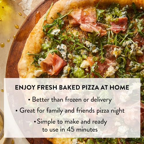 DeLallo Italian Pizza Dough Mix Kit, Includes Yeast, 17.6oz, 2-Pack