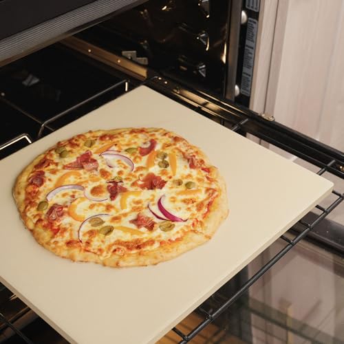 Honey-Can-Do Old Stone Oven Rectangular Pizza Stone