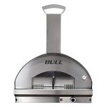 Bull Outdoor Products 77650 Gas Fired Italian Made Pizza Head-Liquid Propane Outdoor-Kitchen-ovens, Stainless Steel