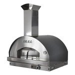 Bull Outdoor Products 77650 Gas Fired Italian Made Pizza Head-Liquid Propane Outdoor-Kitchen-ovens, Stainless Steel