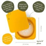 Set of 6 babadoh pizza dough containers and lids (multi)