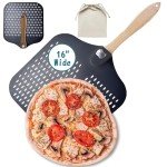 16-Inch Metal Pizza Peel with Foldable Handle