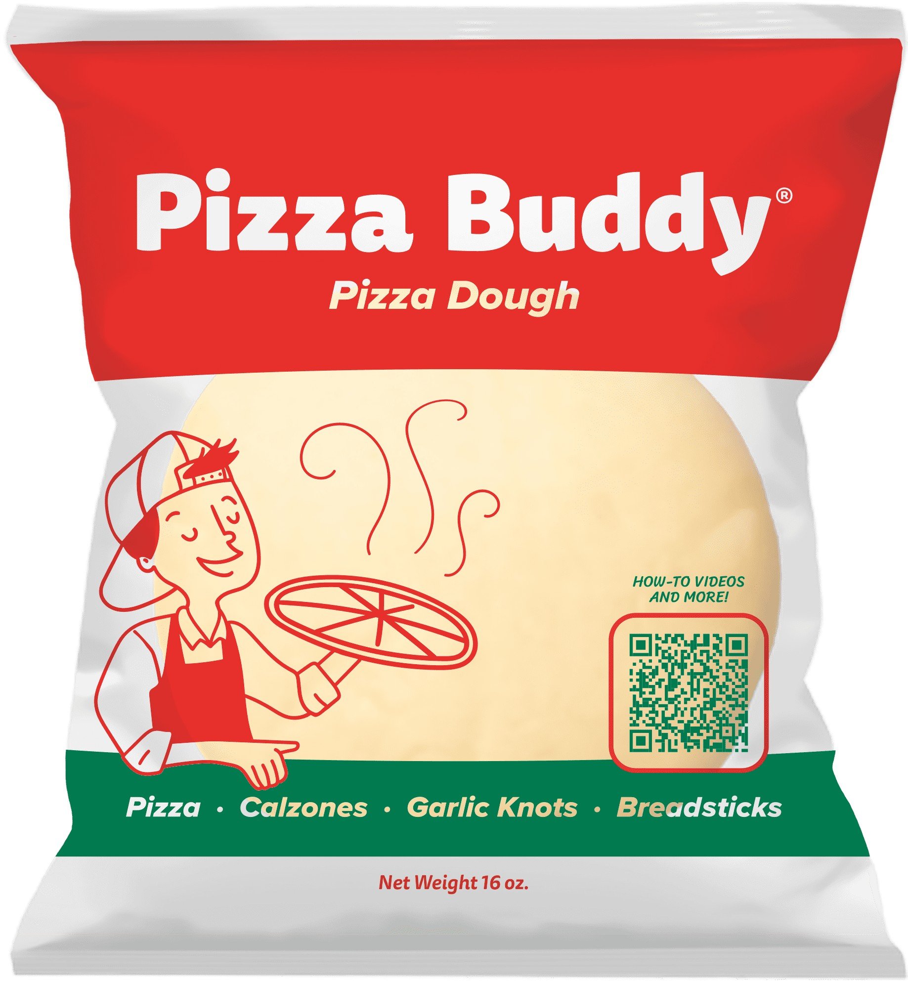 16 oz Pizza Buddy Dough, Bag (Fresh!)