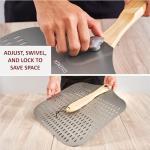 16-Inch Metal Pizza Peel with Foldable Handle