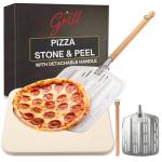 XL Hans Grill Pizza Stone for Oven, Grill, BBQ