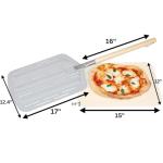 XL Hans Grill Pizza Stone for Oven, Grill, BBQ