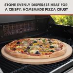 Pizzacraft 16.5" Round ThermaBond™ Baking/Pizza Stone - for Oven or Grill - PC9898