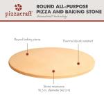 Pizzacraft 16.5" Round ThermaBond™ Baking/Pizza Stone - for Oven or Grill - PC9898