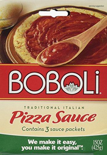 Boboli Traditional Italian Pizza Sauce 15 Oz (3 Pack)
