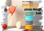 KEVJES Stackable Silicone Artisan Pizza Dough Proofing Proving Containers with Lids-3 pack-500ml portion (Green)
