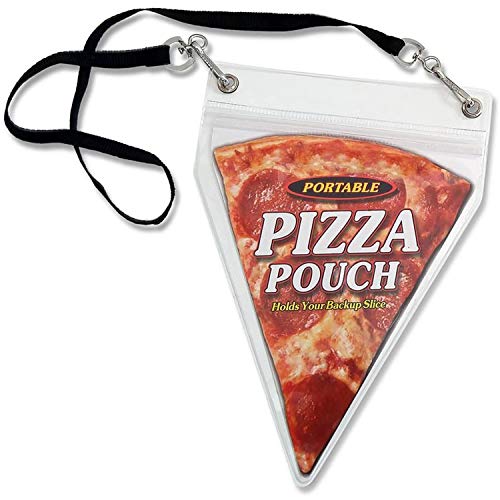 Portable Pizza Pouch - Great Gag Gift, Stocking Stuffer, Or For The Pizza Lover!
