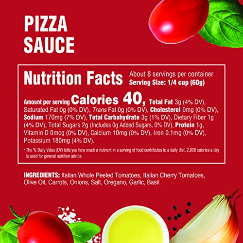 Rao's Homemade Classic Pizza Sauce, 13 oz, Keto Friendly, Tomato Sauce, Premium Quality Tomatoes from Italy and Olive Oil