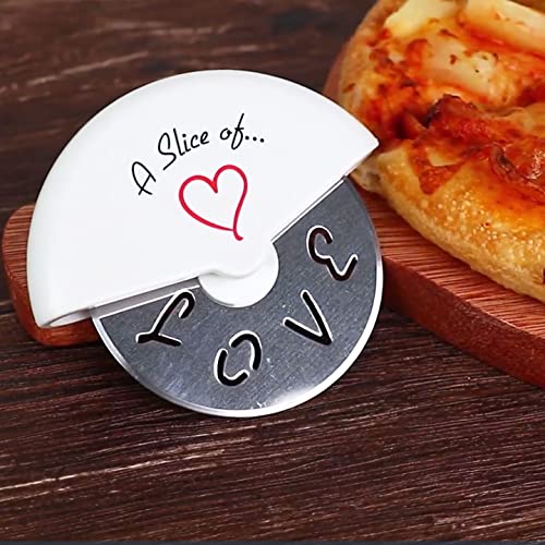 Kate Aspen 13015NA Slice of Love Pizza Cutter