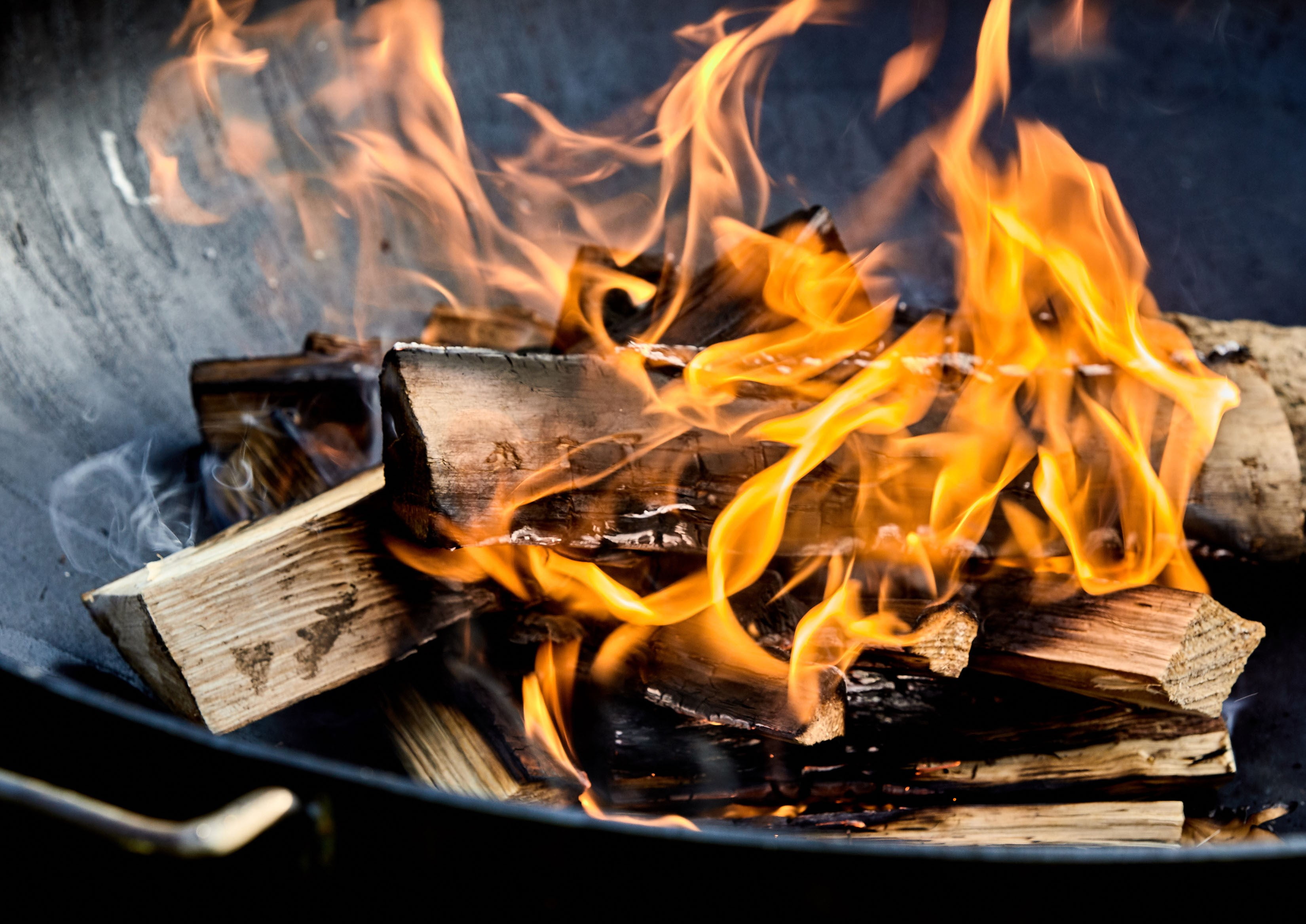 Hickory Wood Mini Smoking Logs for Expert Grills