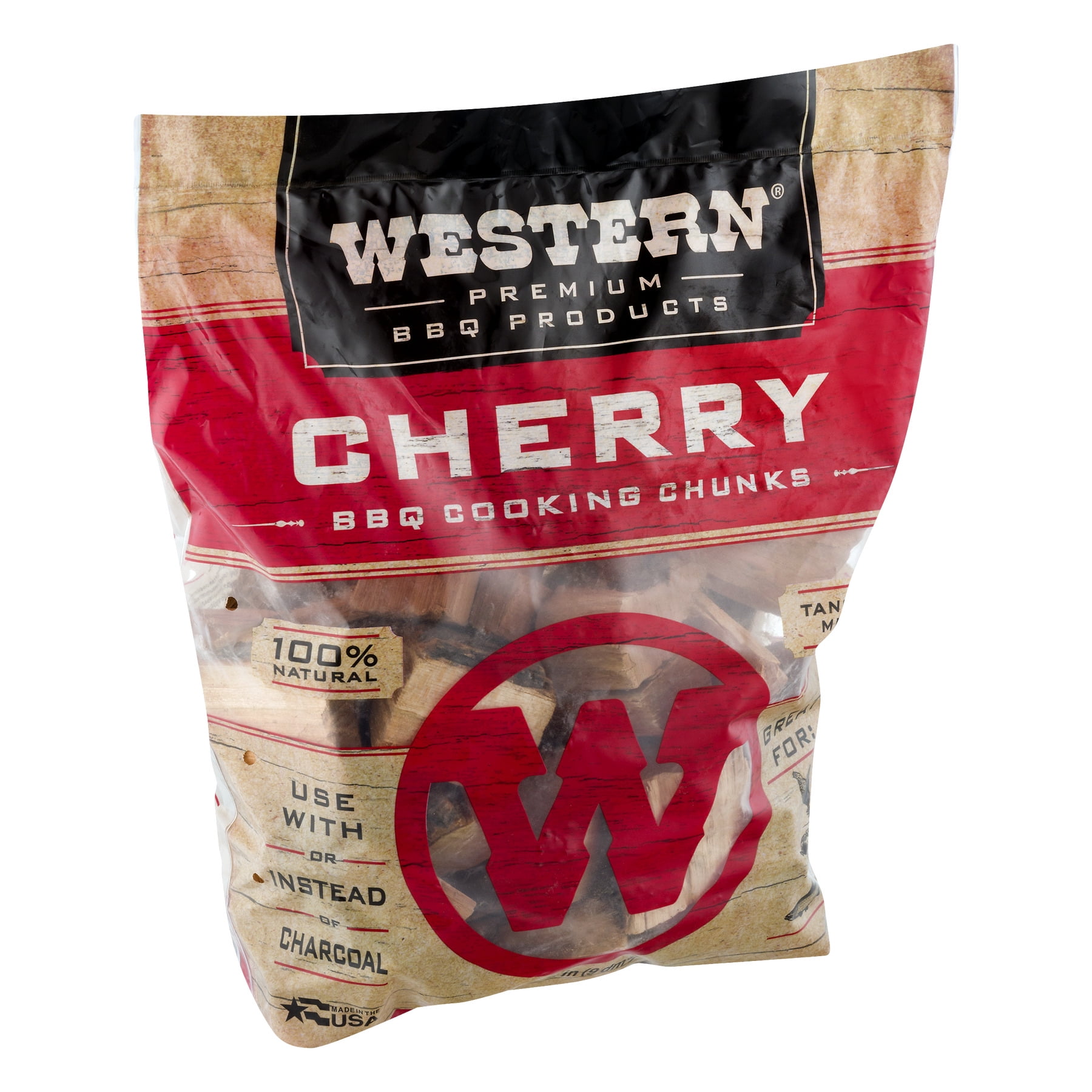 Premium Cherry BBQ Wood Chunks, 549 Cu in